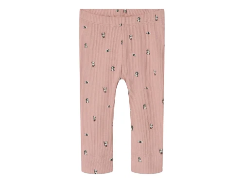 Name It pale mauve panda leggings